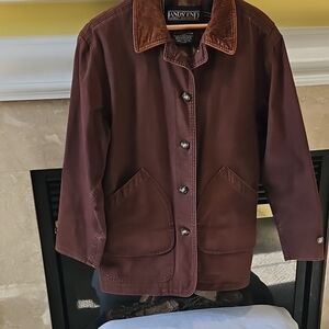 Lands' End Vintage Womens Brown Barn Jacket